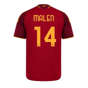 AS Roma Donyell Malen #14 Hjemmebanetrøje 2026-27 Kortærmet
